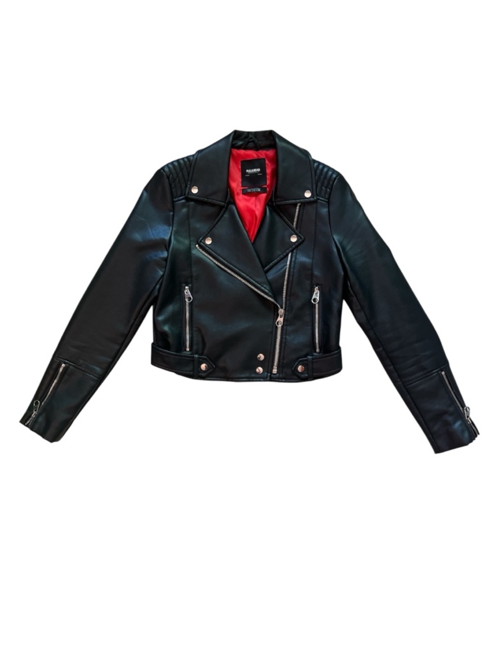 Pull&Bear Faux Leather Moto Jacket